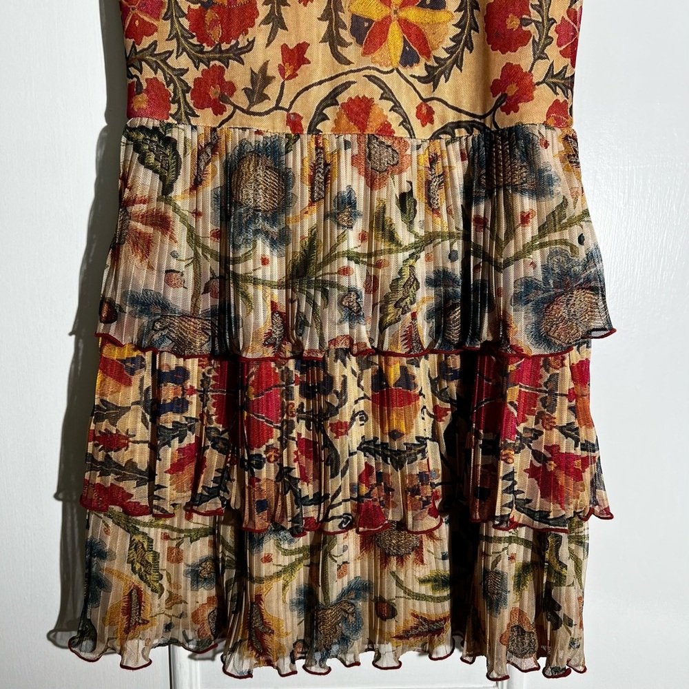 Desigual Mesh Floral Dress - Picture 7 of 8
